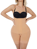 Compression Adjustable 4 Hooks Full Body Shaper Tummy Control & Butt Lifter Women Shapewear