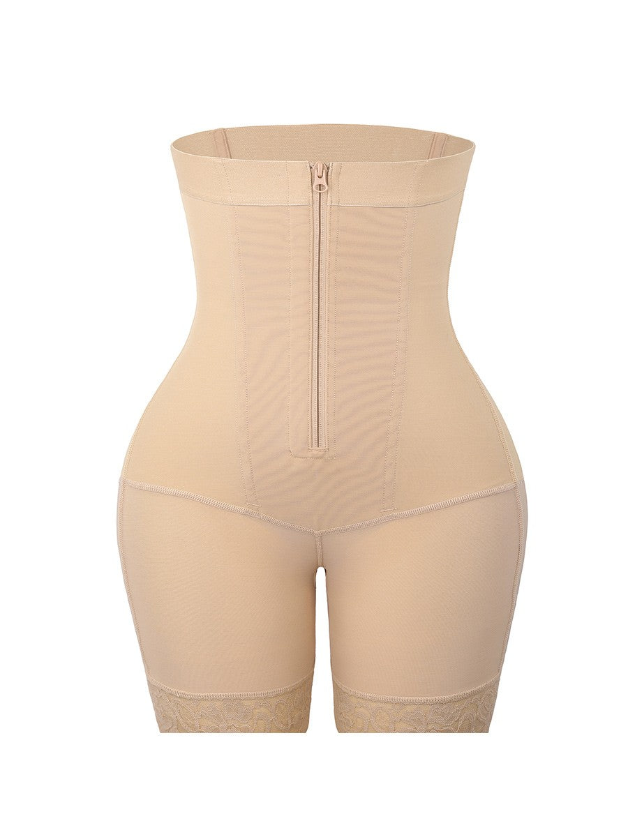 High Waist Abdomen Trimmer Control Bodysuit – High Compression Shapewear