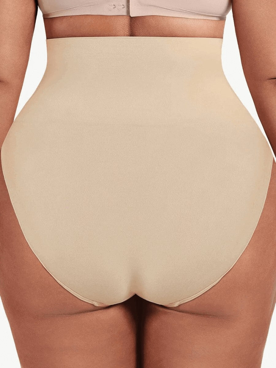 Eco-Friendly High Waist Seamless Shapewear Shorts with Compression & Butt-Lifting Design