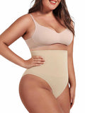 Eco-Friendly High Waist Seamless Shapewear Shorts | Tummy Control Compression Thong