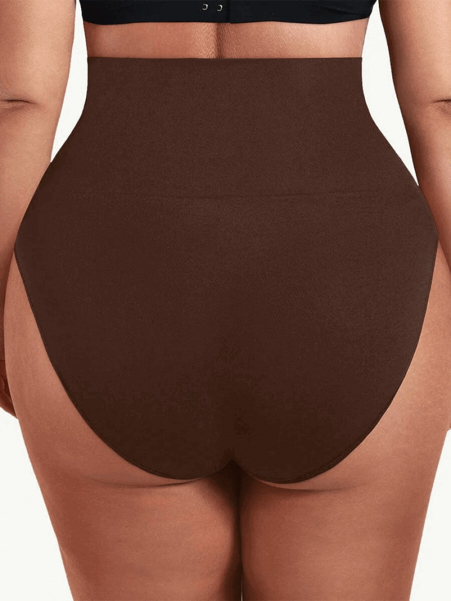 Eco-Friendly High Waist Seamless Shapewear Shorts | Tummy Control Compression Thong
