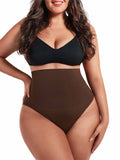 Eco-Friendly High Waist Seamless Shapewear Shorts | Tummy Control Compression Thong