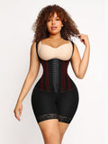 Compression 6 Steel Boned Tummy Trimmer Control Shapewear for Women