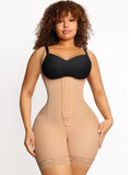 Compression 6 Steel Boned Tummy Trimmer Control Shapewear for Women