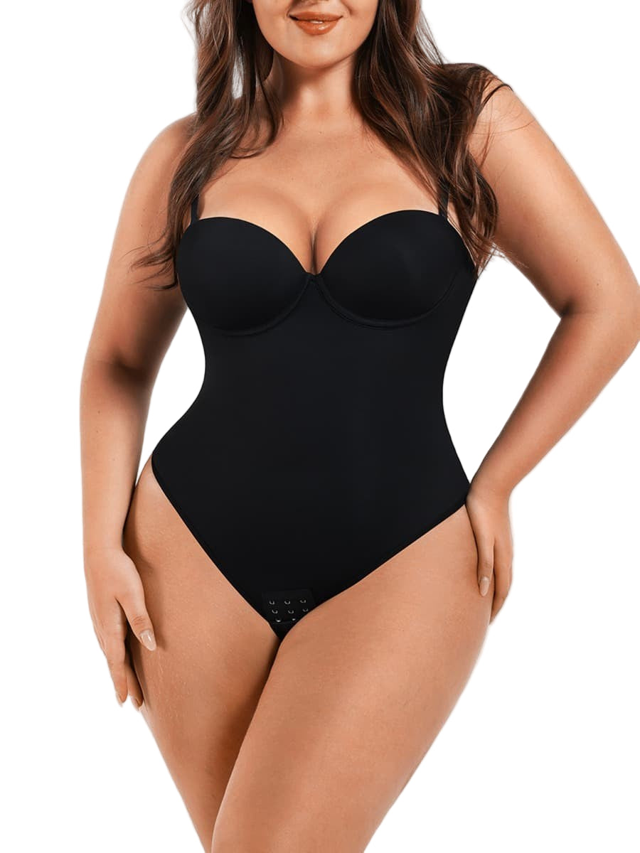 Bustier Underwire Breathable Tummy Control Bodysuit for Women – Shaping & Support