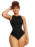 Seamless Round-Neck Slimming Shapewear Bodysuit | Full Body Contouring & Smoothing