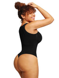 Seamless Round-Neck Slimming Shapewear Bodysuit | Full Body Contouring & Smoothing