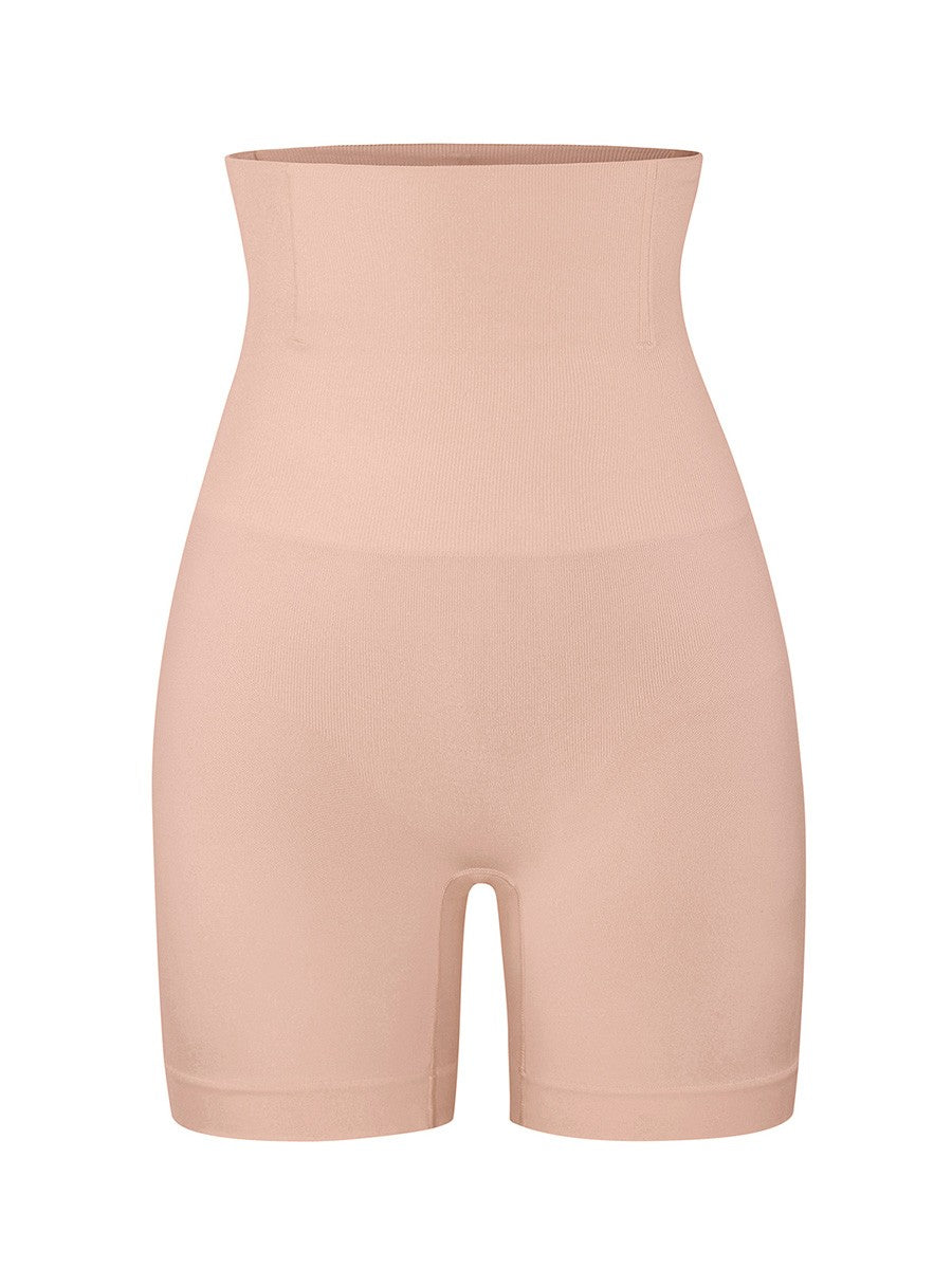 Seamless High Waist Butt Lifter Shapewear with Tummy Control & Anti-Roll Support