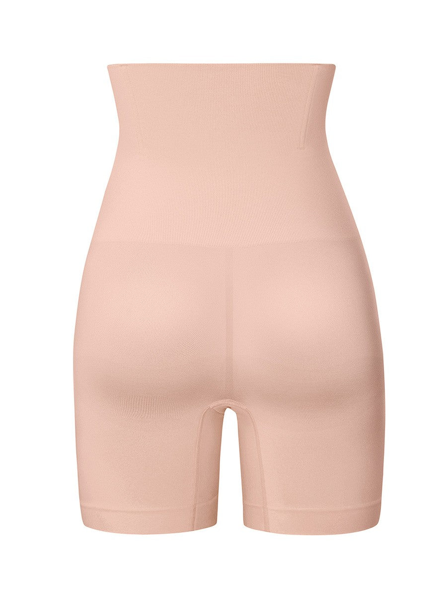 Seamless High Waist Butt Lifter Shapewear with Tummy Control & Anti-Roll Support