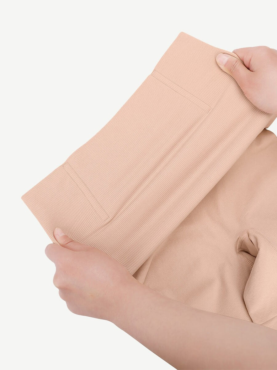Seamless High Waist Butt Lifter Shapewear with Tummy Control & Anti-Roll Support
