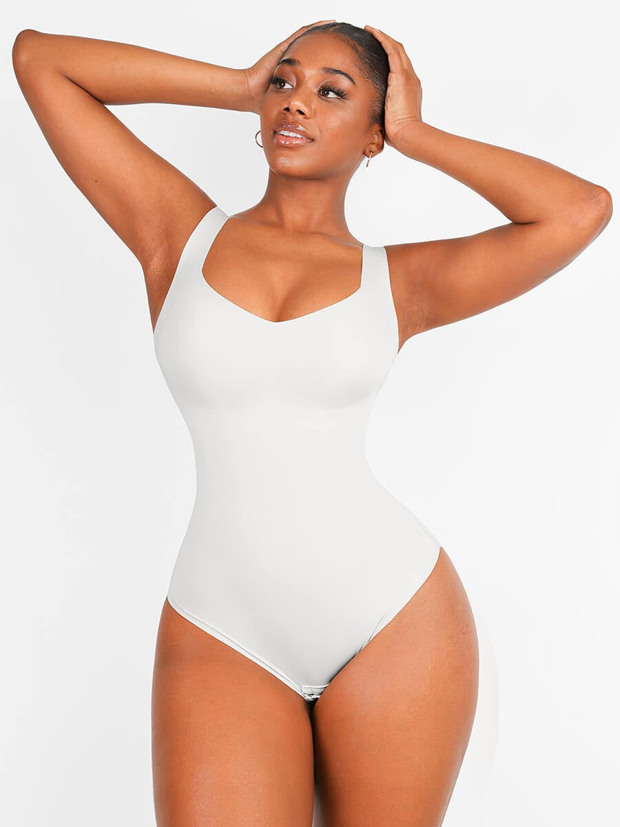 V Neck Fit 3-in-1 Bodysuit Shapewear | Slimming, Lifting & Tummy Control