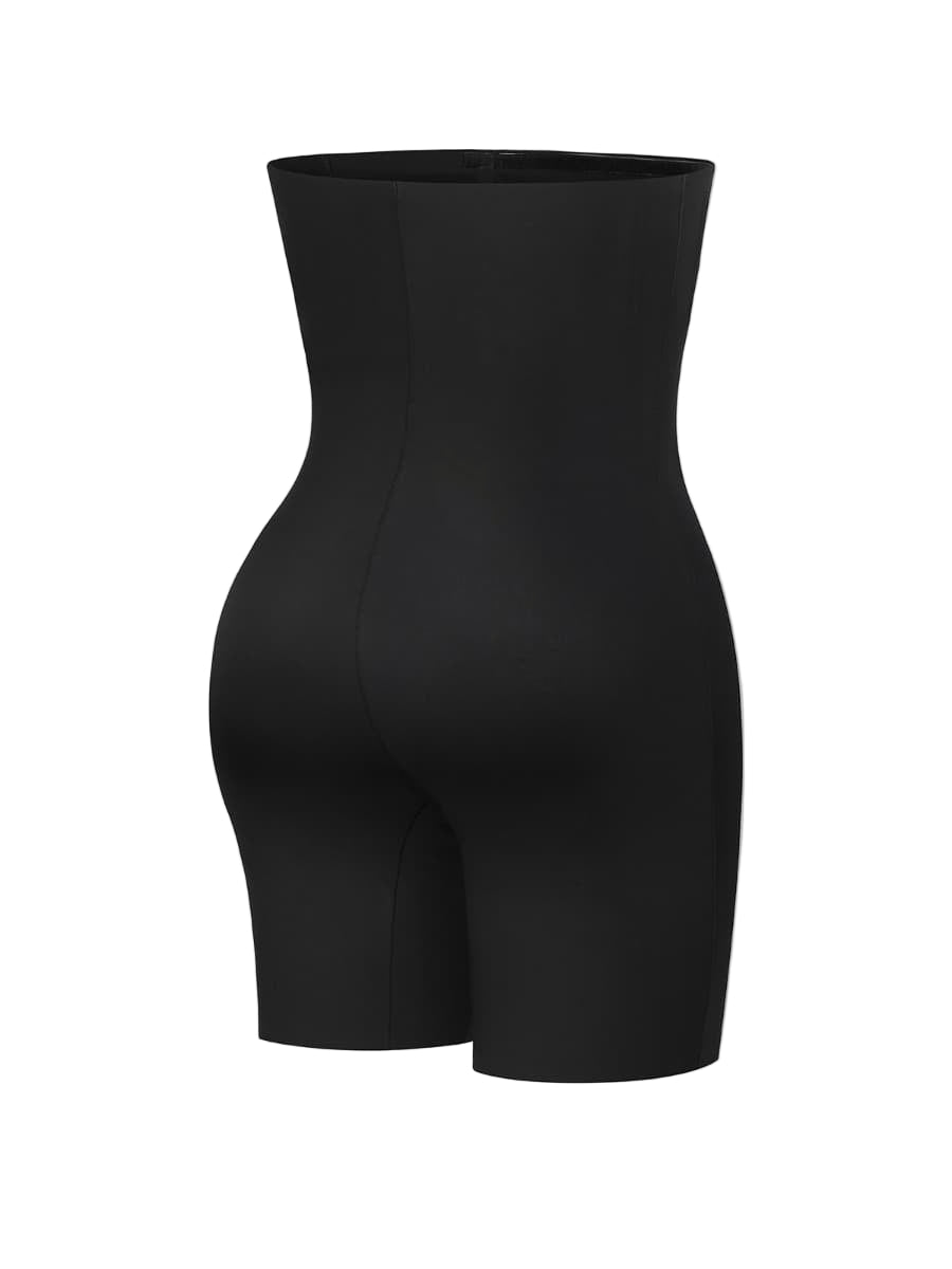 Seamless Butt Lifting Shapewear Shorts with Removable Pads & 3D Enhancing Design