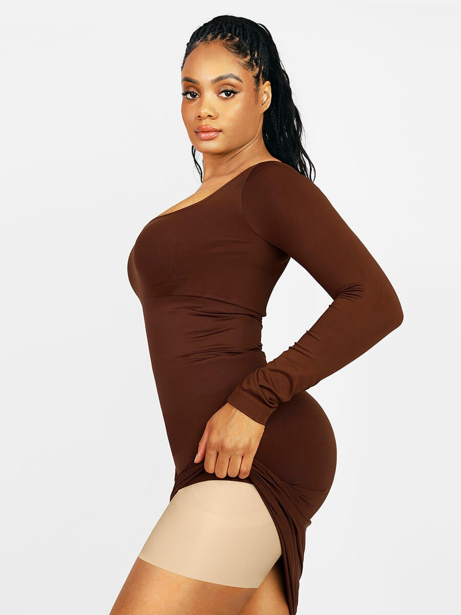 Seamless Hip Lifting Shapewear Shorts with Removable Pads & 3D Curve Enhancer