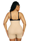 Seamless Hip Lifting Shapewear Shorts with Removable Pads & 3D Curve Enhancer