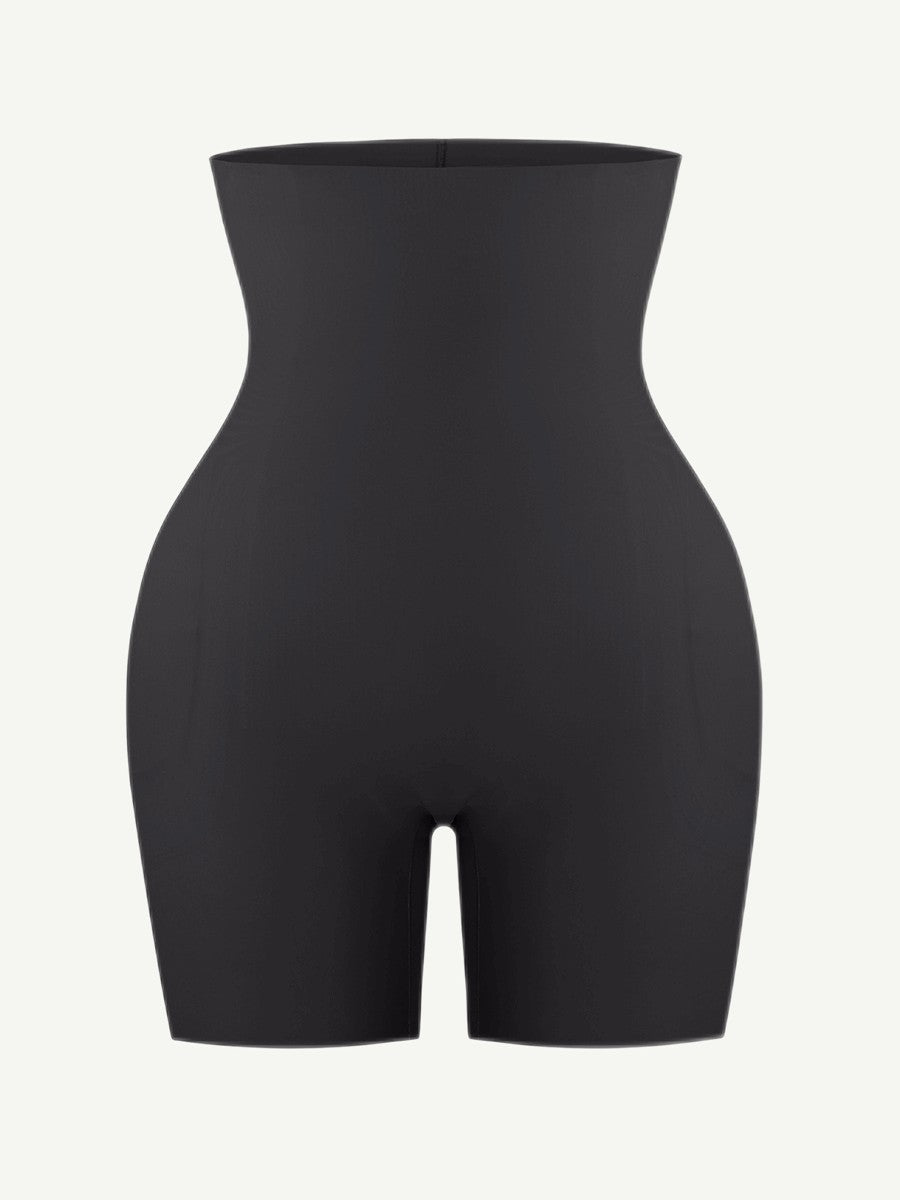 Seamless Hip Lifting Shapewear Shorts with Removable Pads & 3D Curve Enhancer