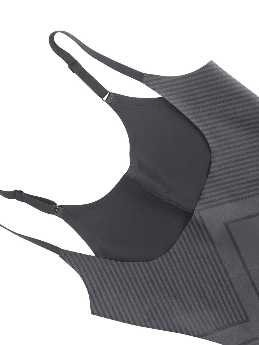 Seamless Liquid Spandex Shaping Bodysuit with Adjustable Straps & 3D Butt Lift