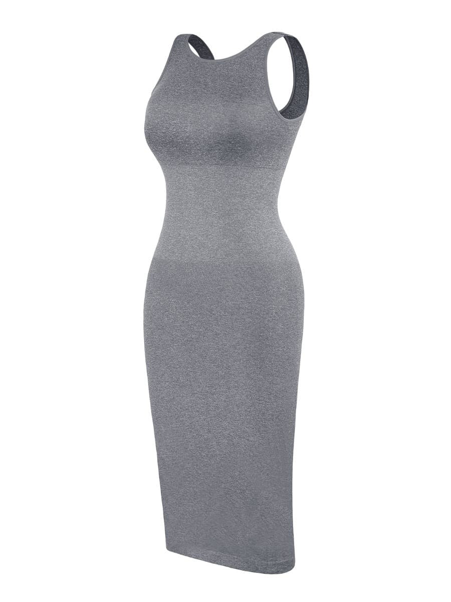 Large U-Back Seamless Modal Shaper Dress – Elegant Body Contouring Dress