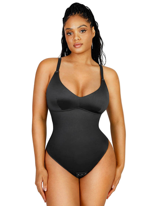Women Belly Control Shaping Wear Bodysuit – Seamless Tummy Slimming Shapewear