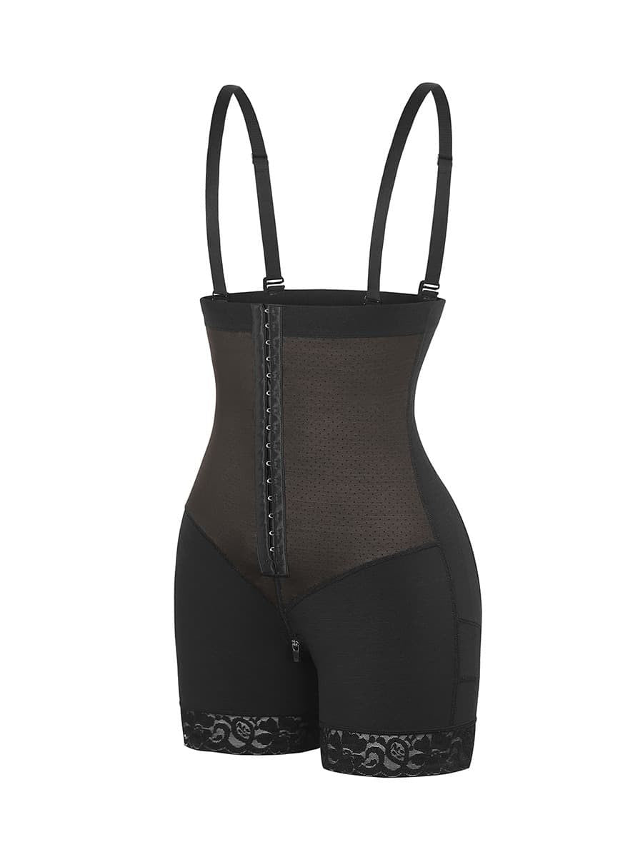 Lace Firm Compression Latex Buttocks Lifting Shapewear