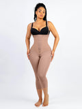 Latex Open Bust Belly Control Shapewear with Adjustable Straps