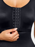 Full Body Shaper with Triple-Layer Abdomen Control & Adjustable Shoulder Straps for Women
