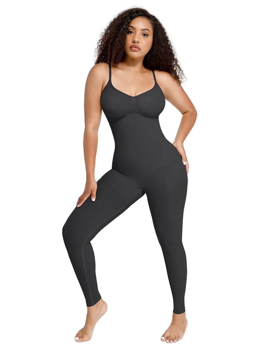 Wholesale Seamless Breast Support Waist and Abdomen Shaping Mid Thigh Body Shaper