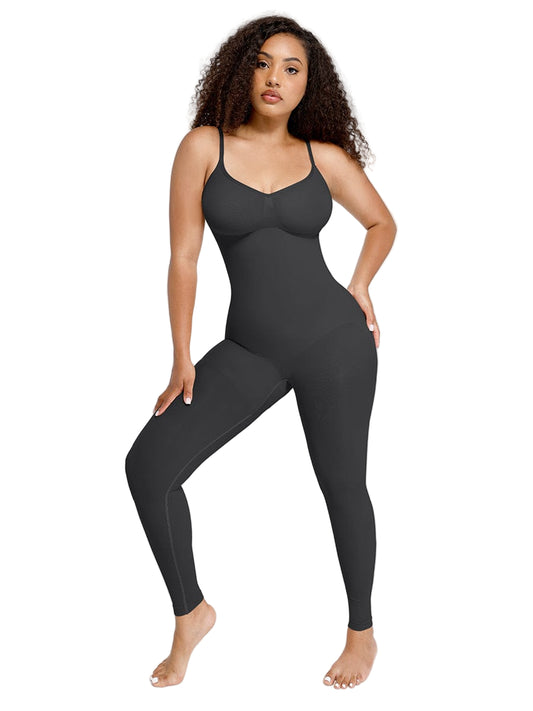 Wholesale Seamless Breast Support Waist and Abdomen Shaping Mid Thigh Body Shaper