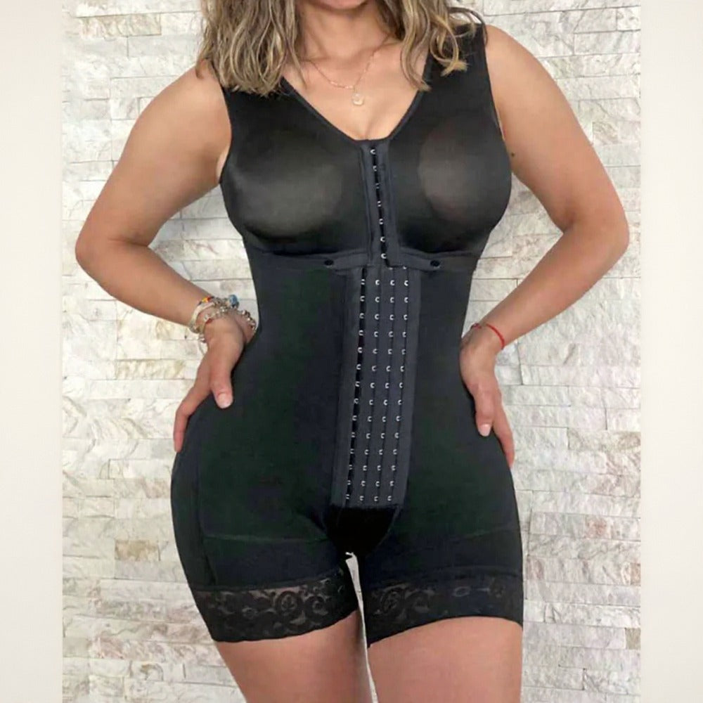 BBL Colombian Fajas for Women – Medium Compression Postpartum Bodysuit Shapewear