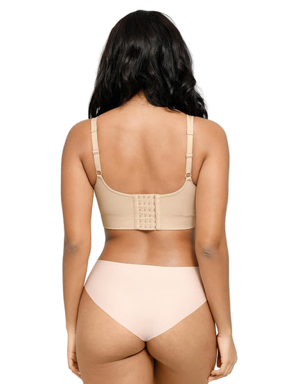 Deep V Push-Up Support Bra