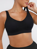 Seamless Adjustable Support Bra – Fixed Cups & Lift Underbust Shapewear