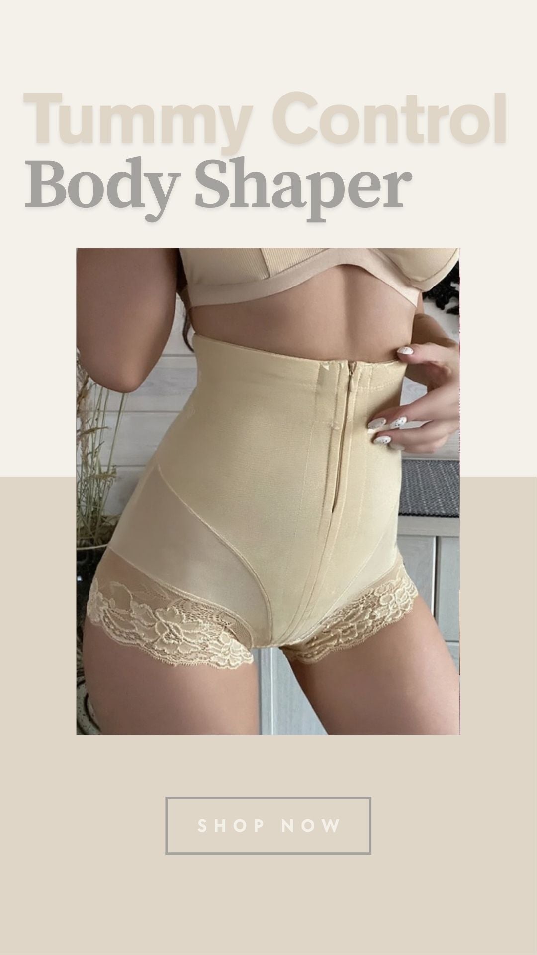 High Waist Shaping Shorts for Women – Tummy Control Body Shaper