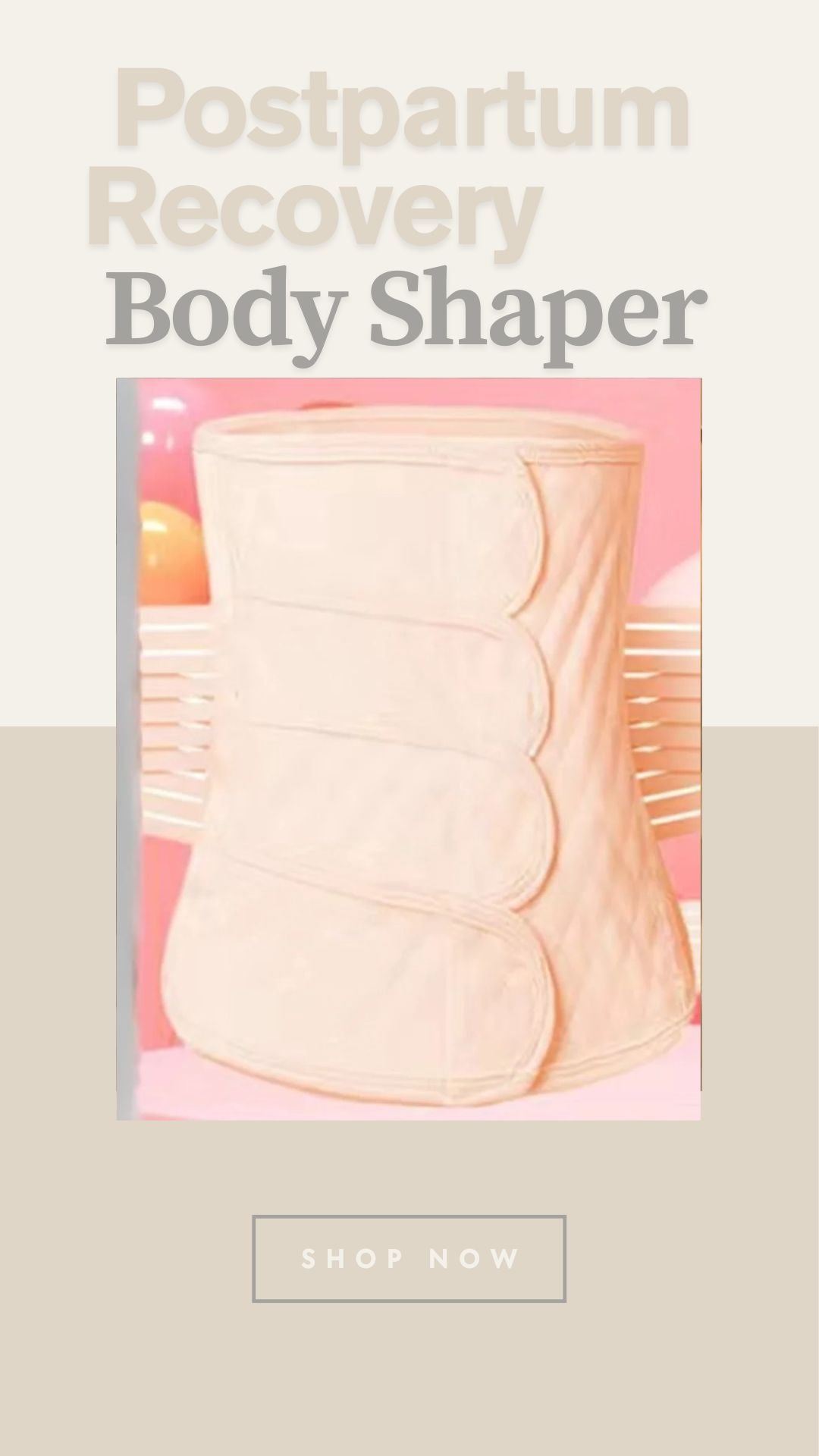 Women's Waist Trainer Girdle – Slimming Shapewear Belt for Postpartum Recovery