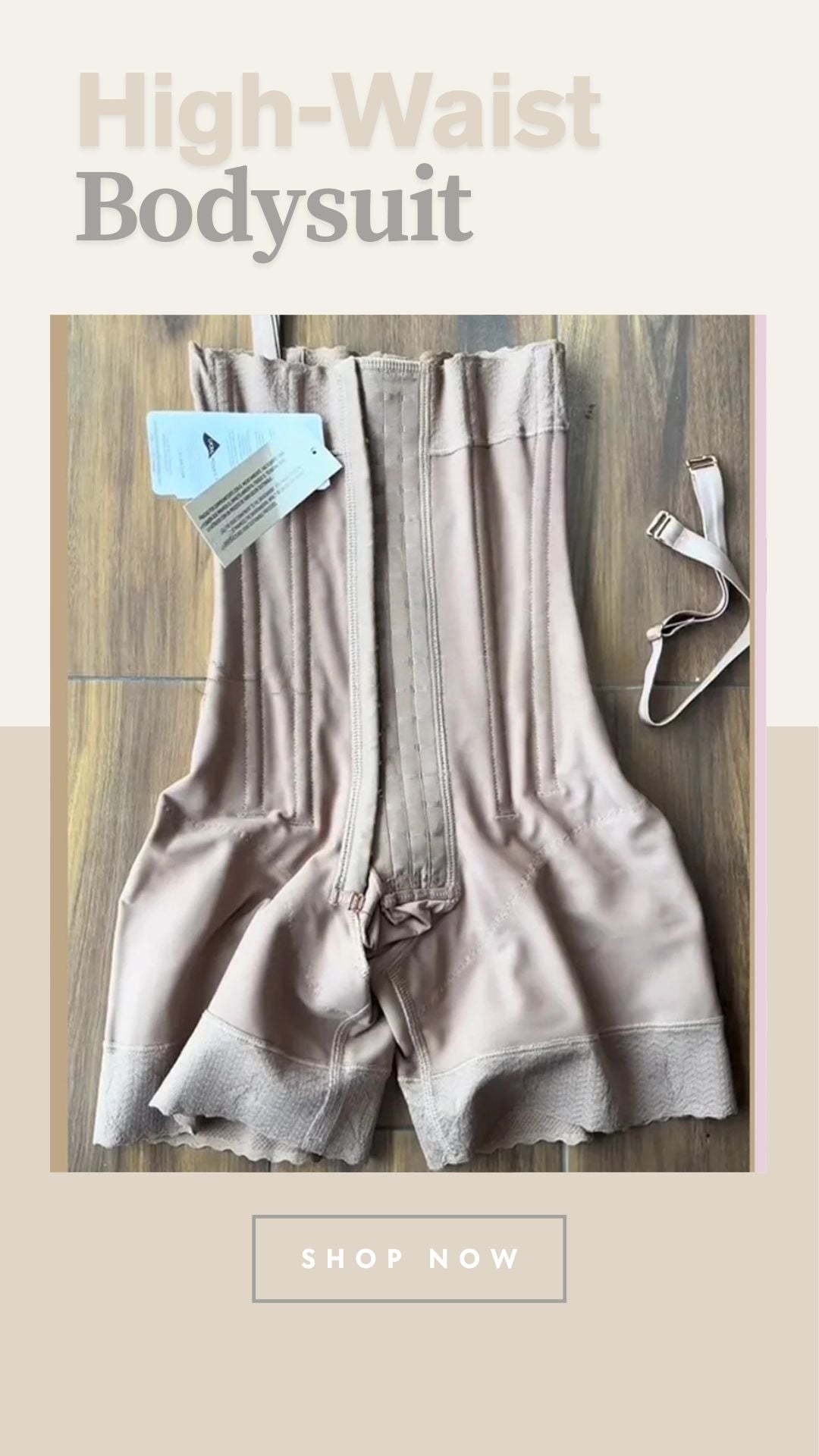 Women's Tummy Control Shapewear Shorts – High-Waist Bodysuit