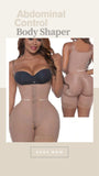 Fajas Colombianas Body Shaper with Abdominal Control – Medium Compression Bodysuit