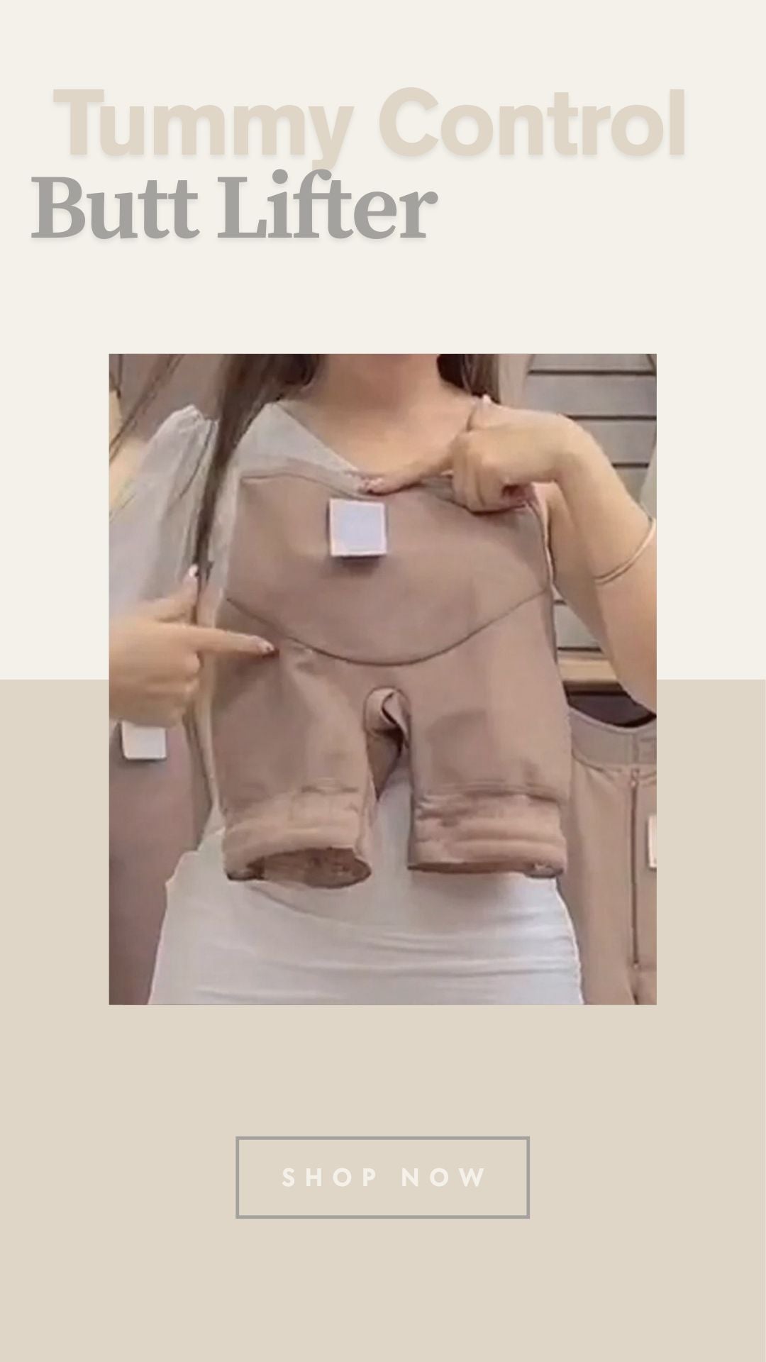 High Waist Bodysuit Shapewear – Light Control Tummy Tuck & Butt Lifter