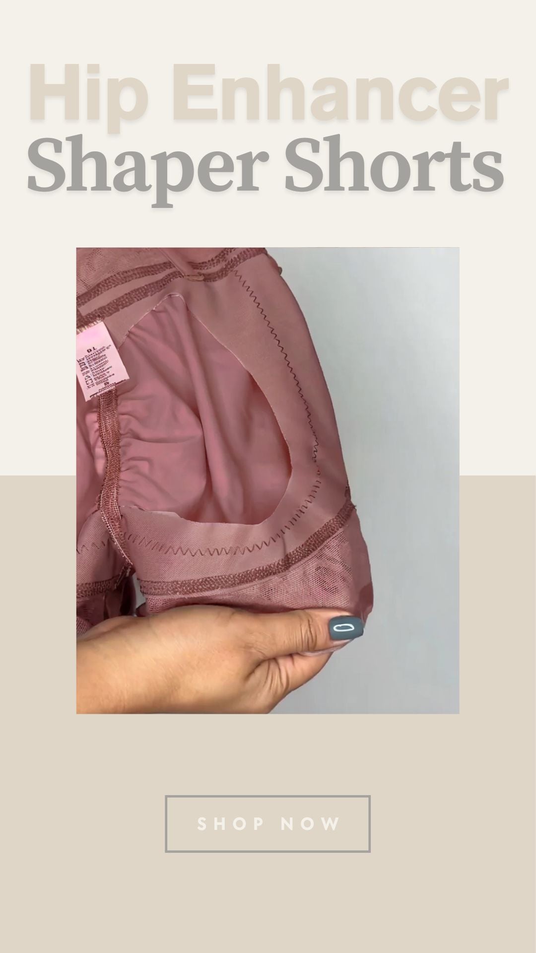Women’s Butt Lifter Body Shaper Shorts – Tummy Control Hip Enhancer Panty