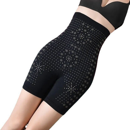 Seamless Nylon Shapewear Shorts - High-Waist Style, M-XL