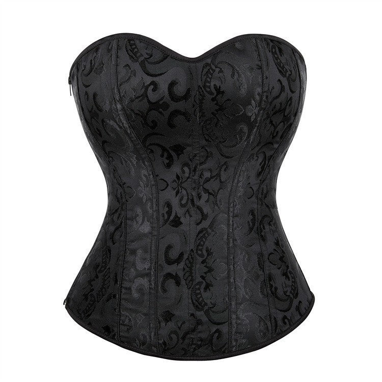 Seamless Polyester Shapewear Top - Black, XS-6XL