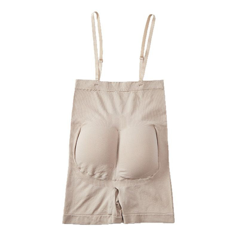 Cross-Border Plus-Size Seamless Fake Butt-Lifting High-Waisted Shapewear Pants for Women with Adjustable Tummy Control and Body Shaping