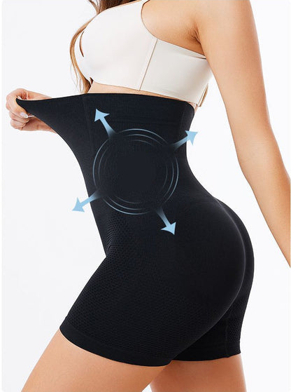 Seamless Nylon Shapewear Pants - Black, Skin Color or Coffee, S-XXL