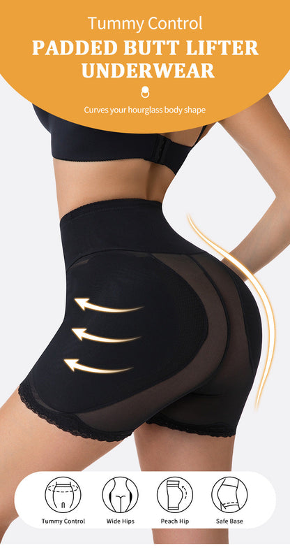 Women’s High-Waisted Hip-Lifting Shapewear Briefs