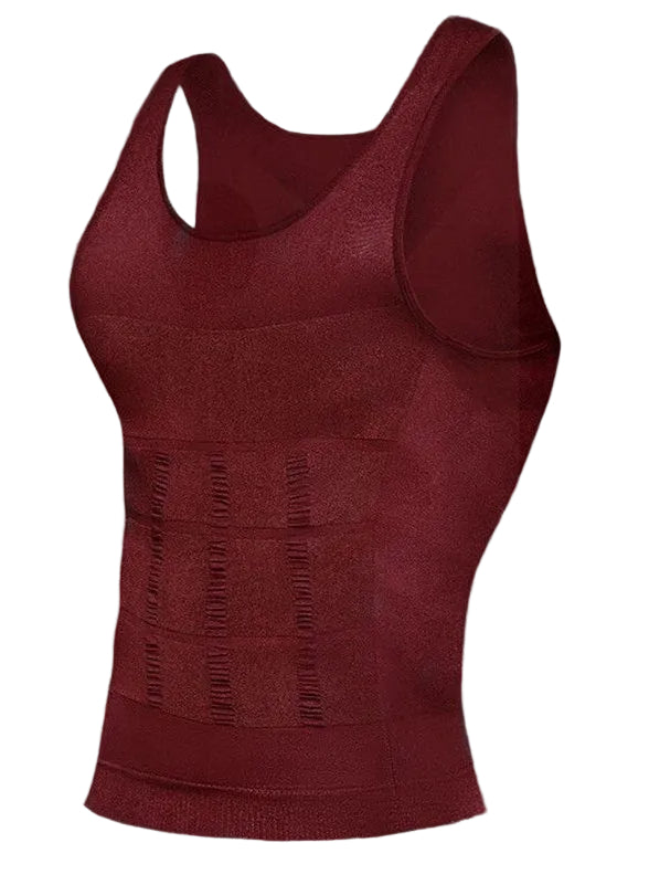Men’s Seamless Tummy-Control Shapewear Tank