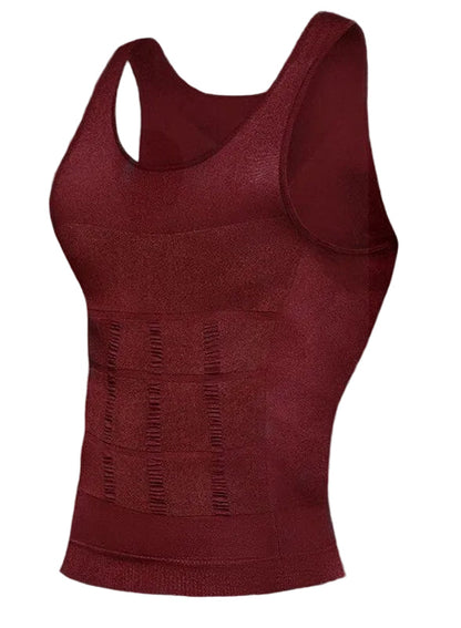 Men’s Seamless Tummy-Control Shapewear Tank