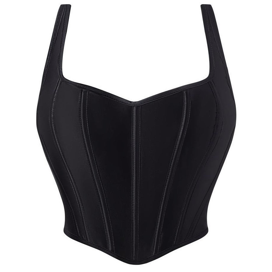 Seamless Polyester Shaping Top - Pink, White or Black, XS-XL