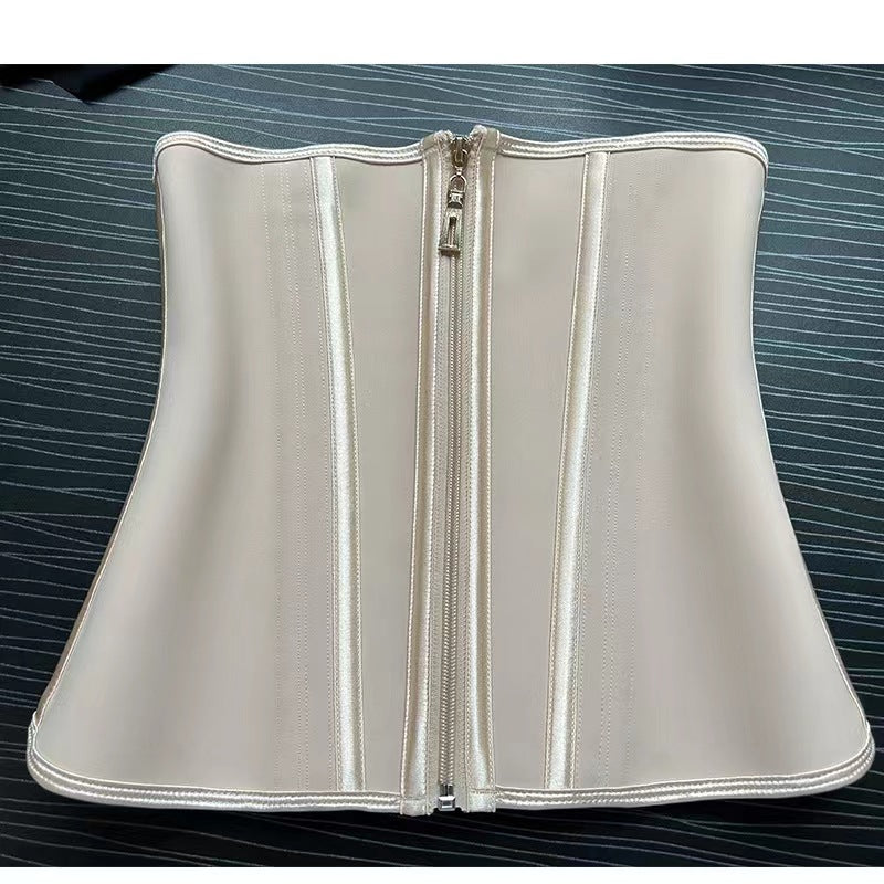 Women’s Seamless Waist-Shaping Corset with Buttons