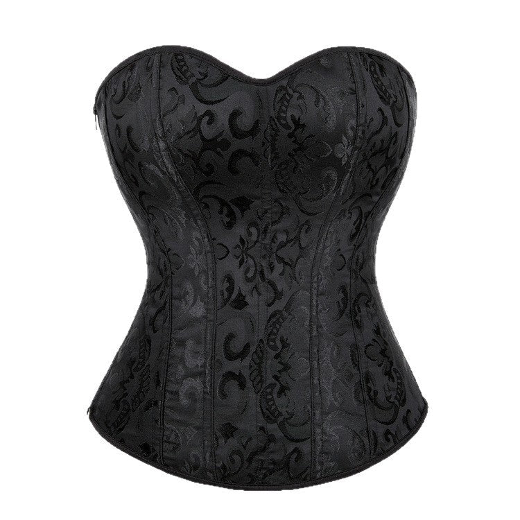 Seamless Polyester Shapewear Top - Black, XS-6XL