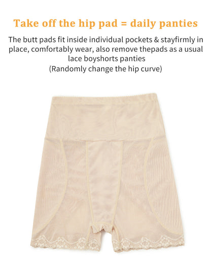 Women’s High-Waisted Hip-Lifting Shapewear Briefs