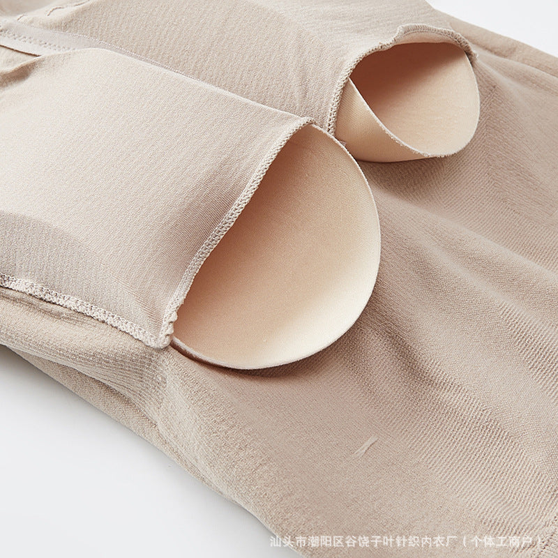 Cross-Border Plus-Size Seamless Fake Butt-Lifting High-Waisted Shapewear Pants for Women with Adjustable Tummy Control and Body Shaping