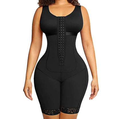 Women's Button-Front Tummy Control Shapewear Bodysuit