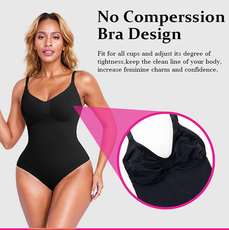 Seamless Tummy Control Shapewear Bodysuit